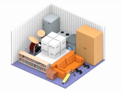 185 sq ft Storage  storage unit