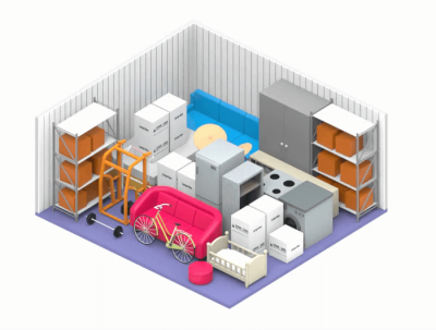 350 sq ft Storage storage unit